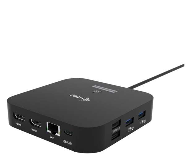 I-TEC USB-C Dual HDMI Dock Power Delivery 100W C31DUALHDMIDOCKPD - 1349209 - zdjęcie